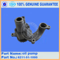 KOMATSU BULLDOZER SPARE PARTS KOMATSU D85A-21A SA6D140E-2 OIL PUMP 6211-51-1000