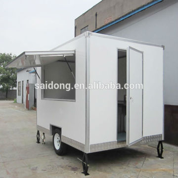 mobile food cart trailer/fast food mobile kitchen trailer/mobile food cooking trailer