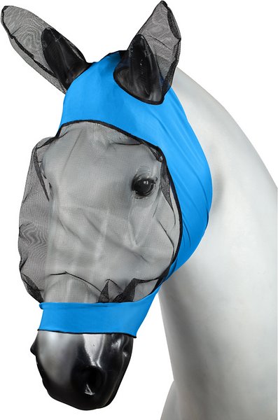 Weiche Stretch -Pferdfliegenmaske für Pferd