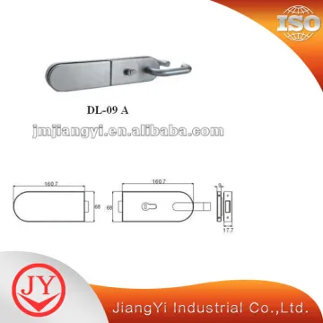 Glass Door Lock With Lever For Glass Gate