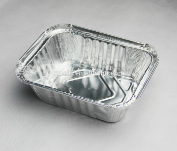 oblong Aluminum foil container