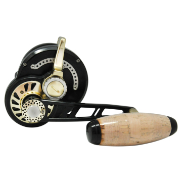 Wholesale High Quality Saltwater Fishing Stainless Steel Aluminum Gold Jig Reel