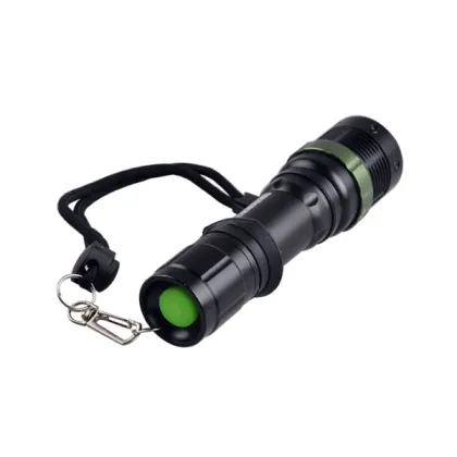 YT-1802R Red Flashlight Fire Emergency Red LED Flashlight