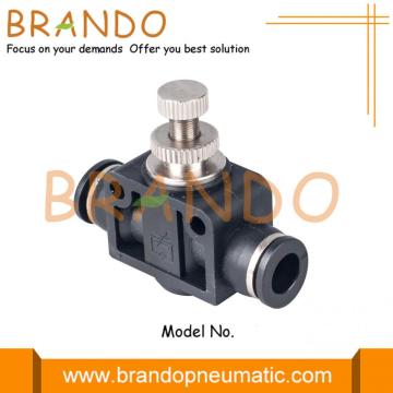 Pneumatic Actuator Air Speed Control Valve 1/4'' 3/8''