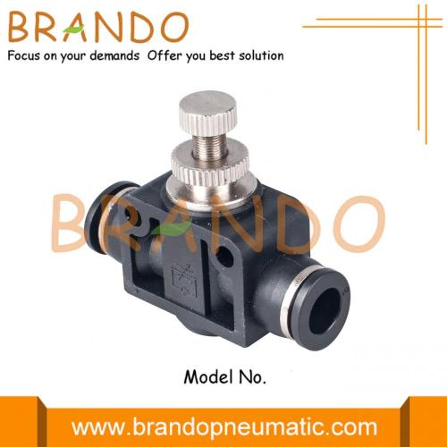 Pneumatic Actuator Air Speed Control Valve 1/4'' 3/8'', High Quality ...