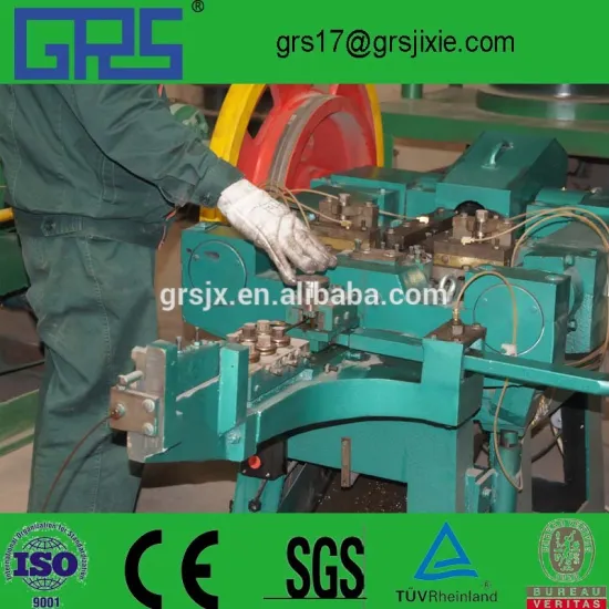 nail riveting machine ,round head nail- making machine