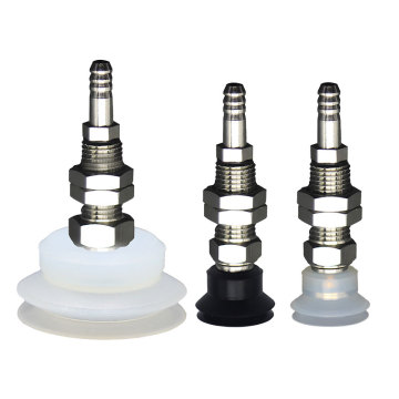 Large Textured Ceiling Suction Cup with Nut for Industrial Woodworking