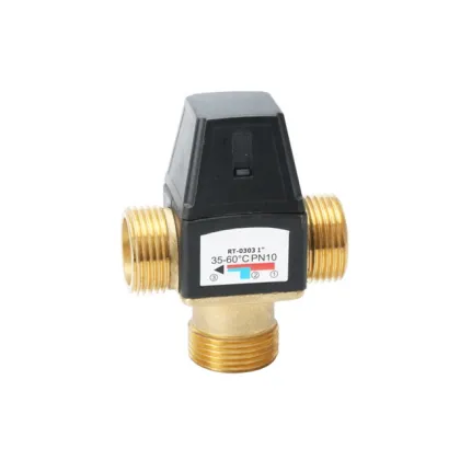 Brass Thermostatic Mixing Valve for Hot and Cold Water