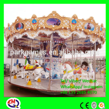2017 Best Amusement park kids Small Merry-Go-Round