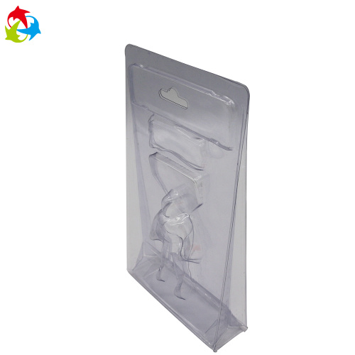 China Vacuum forming clear tri fold PET blister packaging Manufactory