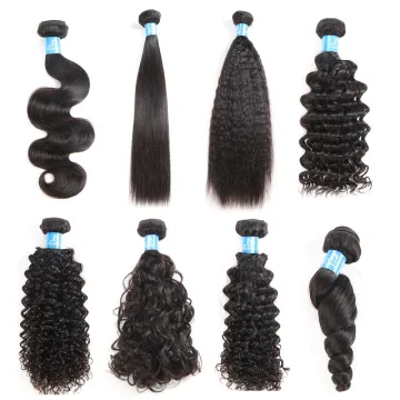 10A 11A Grade 100% Brazilian  Human Hair Extensions Curly Virgin  Hair Weave Manufacture