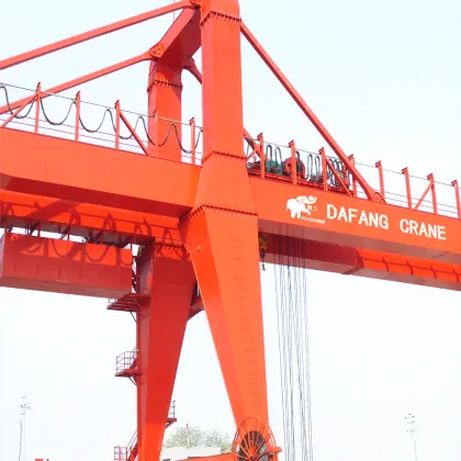 Manufacturer 200T RTG Port Container Gantry Crane Drawing