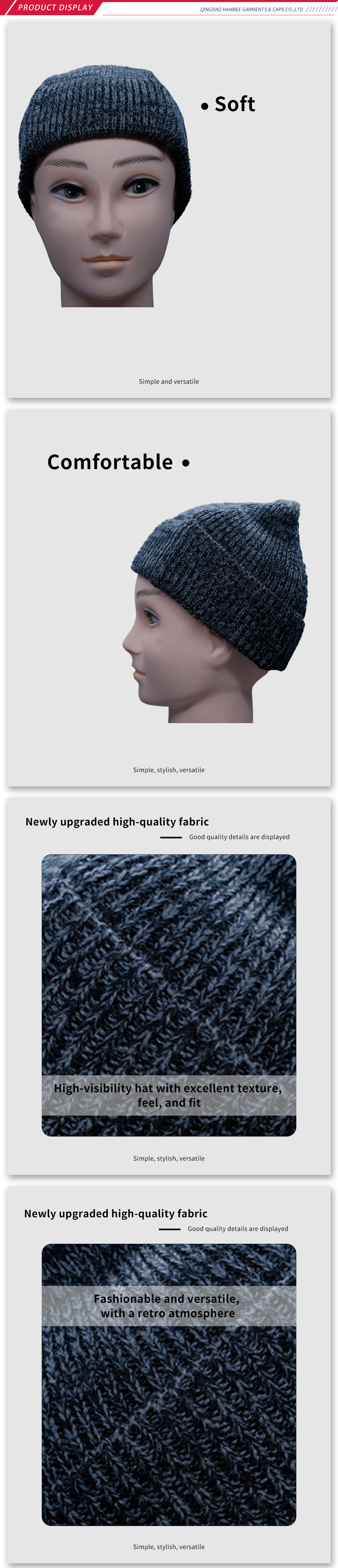 Adorable Cat Ear Knit Beanie for Women and Men