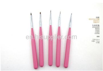 ชุดเครื่องสำอางค์แปรงแต่งหน้าเล็บ 5pcs