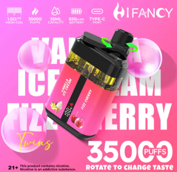 HiFancy Twins 35k puff Disposable Vape