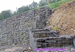 Welded Gabion Box Anti Corrosion