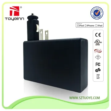 Power Bank + Car charger + Wall Charger 3-IN-1 Car Charger