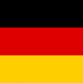 large square germany flag pattern beach towel