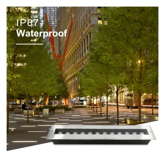 Customized IP67 Waterproof 12W 500mm Length LED Recessed Linear Ground Light Inground Underground Lights