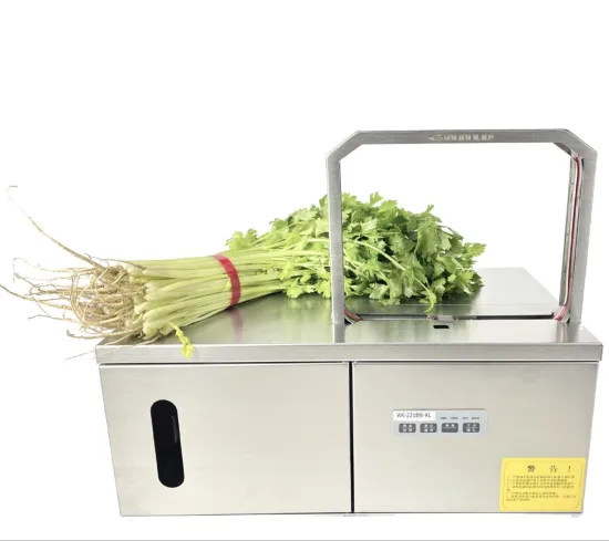 Automatic Vegetable Binding Machine for Spinach, Leeks, and Asparagus