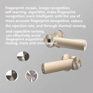 Small handle apartment lock