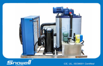R507a Commercial Flake Ice Marking Machine For Supermarket Preservation 2t Per Day