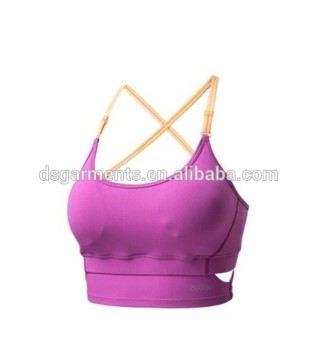 Wholesale OEM women's fashional sex sport bra / sexy sport bra for yoga or running