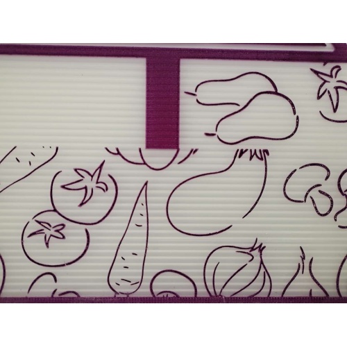 Manual corrugated printing and slotting machine