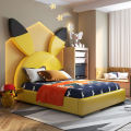 Tempat tidur pikachu kreatif tempat tidur kartun anak -anak modern