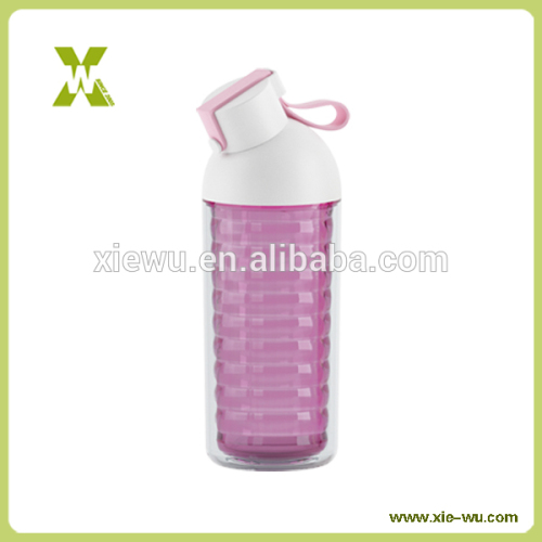 Eco-Friendly Stylish Double Wall Plastic Water Bottle Special Design