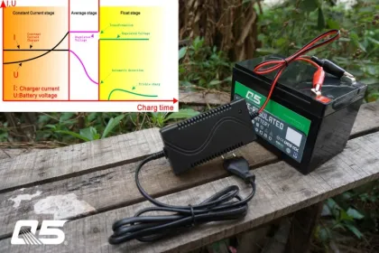 6V1A Automatic Trickle Lead acid battery Charger Storage Battery Charger