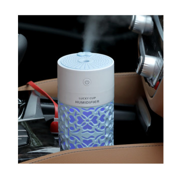 Hot Sale Cool Mist Ultrasonic Car Air Humidifier with Colorful Light