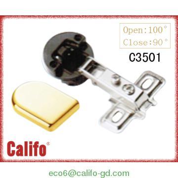 eco6-Hinge for glass cupboard door