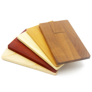 Wooden Business Card USB Flash Drive for gift