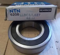 NTN 6208 LLBC3 Rubber sealed roller bearings