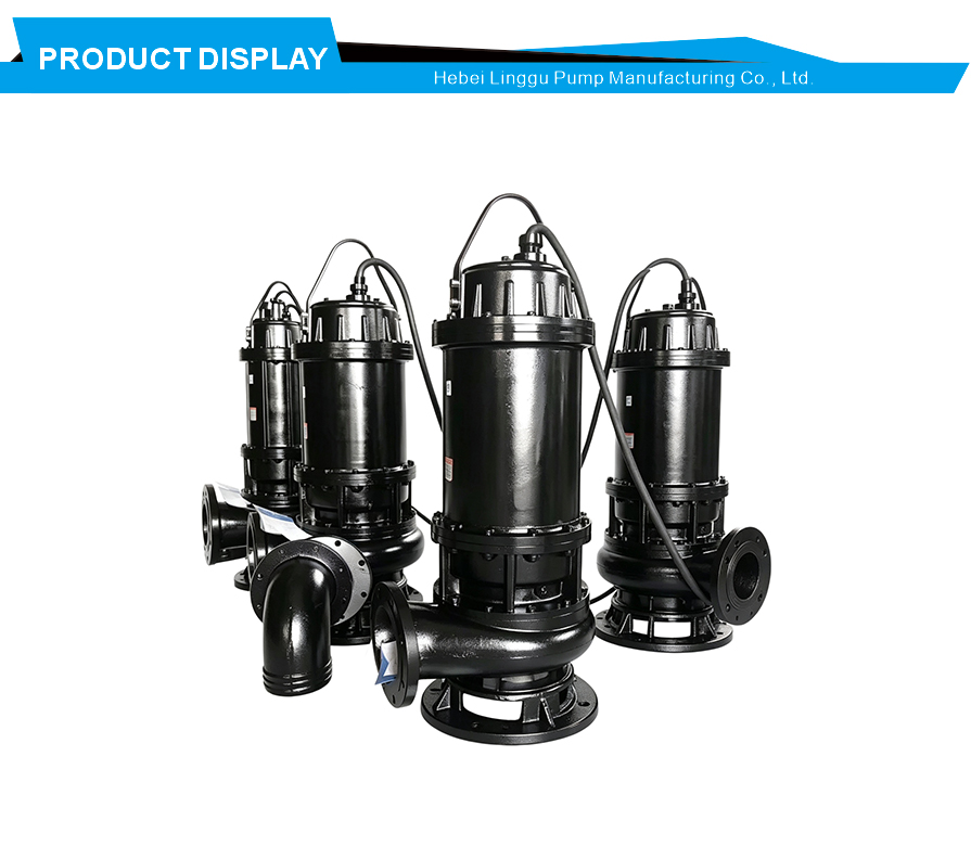 Chopper submersible waste pump