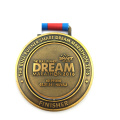 Sports Logo Metal Medals Custom Rotatable Colorful
