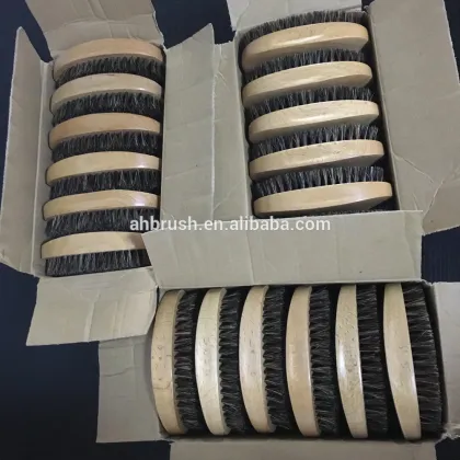 12*6 Boar Bristle Beard Brush