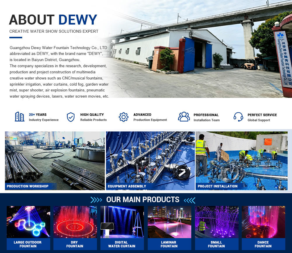 About DEWY Fountain