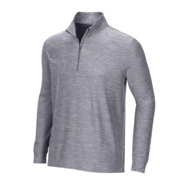 Wholesale High Quality Custom Merino Wool Men's Thermals Pullover Shirt