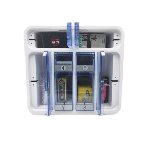 Mini máquina de venda automática de hotéis com pagamento por código Qr