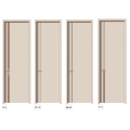 Water Resistant Zero Formaldehyde Doors Lotus-Leaf Brown