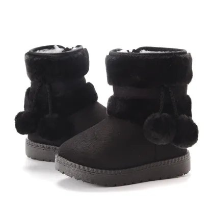 Wholesale Warm Cotton Shoes & Snow Boots for Kids - New Style Thickened Children's Shoes Factory