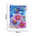 Bright Colorful Flowers Diamond Painting Decoration