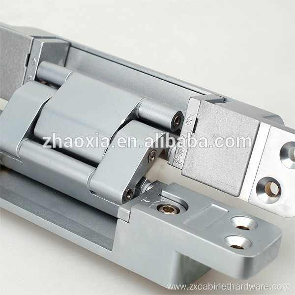 Elegant concealed furniture hinge for doors