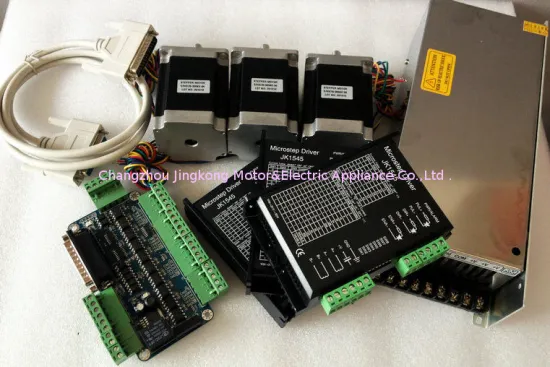3 Axis Stepper Motor Kit Nema 23 For Driving 2 / 4 Phase Hybrid Stepping Motors