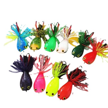 90 มม. 8.7G Jig Frog Fishing Lure - Sefide Modified Thunder Frog Soft Bait Swimbait Accessory