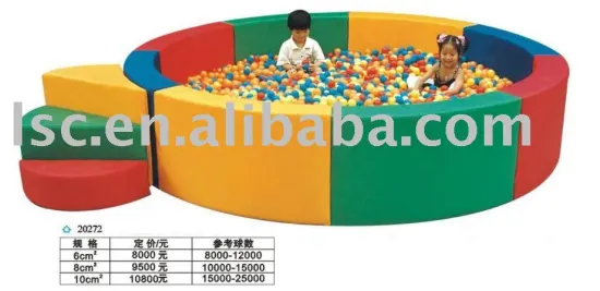 Rainbow round indoor soft ball pool LT-02P0740