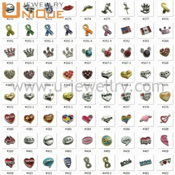 2014 newest floating charms for lockets Assorted floating charms wholesale