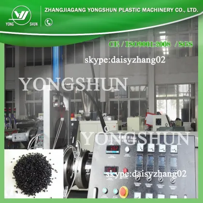 PE PP Pelletier machine in Jiangsu Yongshun